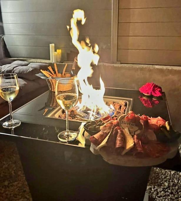 L'Antre Deux Pierres, Romantisme, Jacuzzi Exterieur, Plateau Dinatoire Bouyon Exterior foto